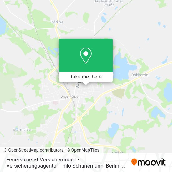 Feuersozietät Versicherungen - Versicherungsagentur Thilo Schünemann map
