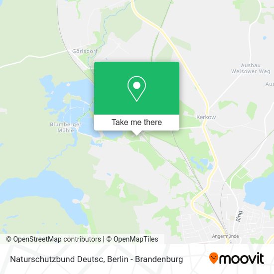 Naturschutzbund Deutsc map