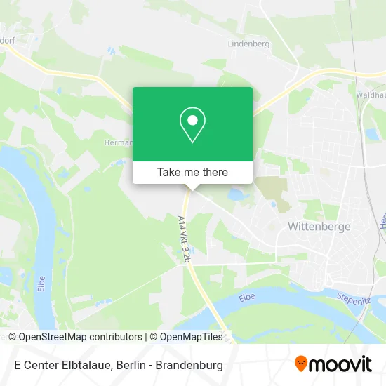 E Center Elbtalaue map