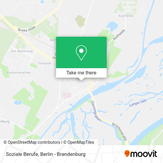 Soziale Berufe map