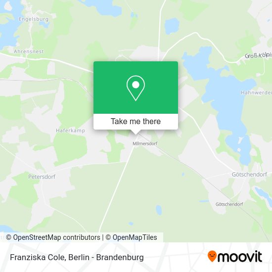 Franziska Cole map