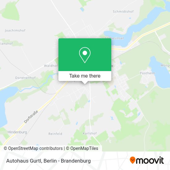 Autohaus Gurtl map