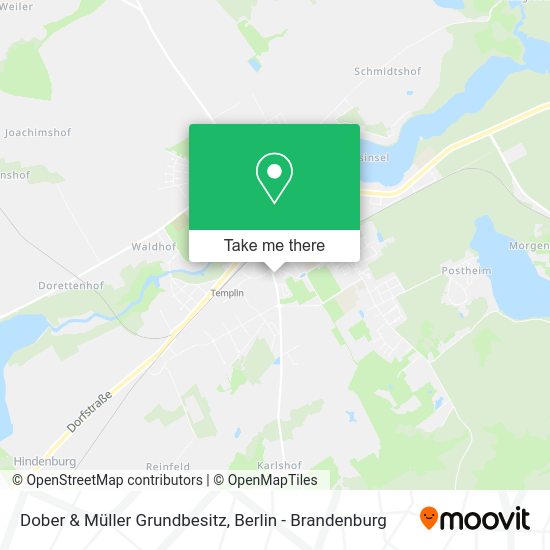 Dober & Müller Grundbesitz map