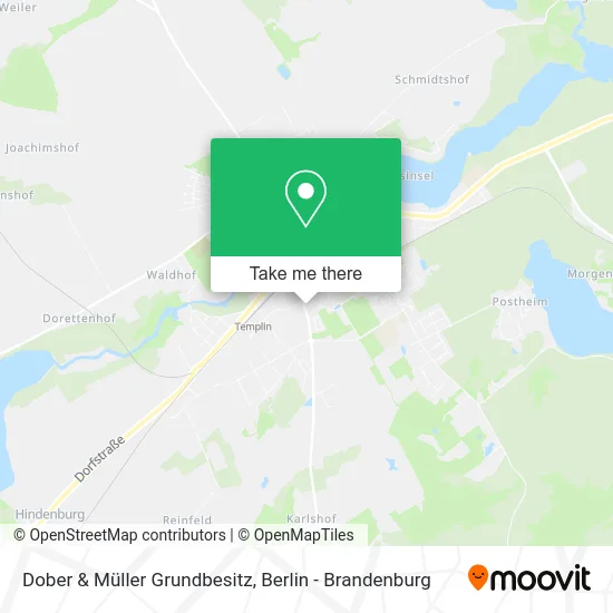 Карта Dober & Müller Grundbesitz
