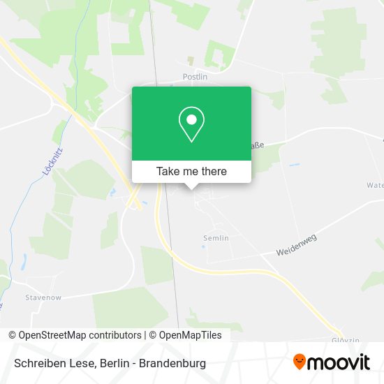 Schreiben Lese map