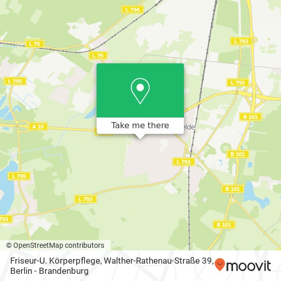 Friseur-U. Körperpflege, Walther-Rathenau-Straße 39 map