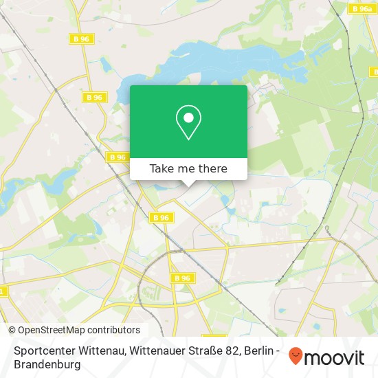 Sportcenter Wittenau, Wittenauer Straße 82 map