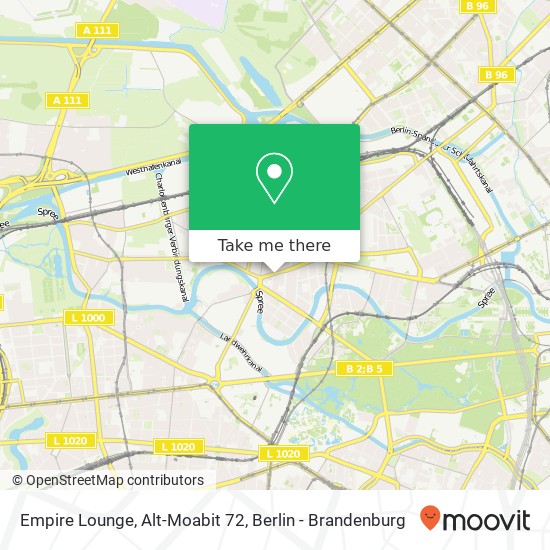 Empire Lounge, Alt-Moabit 72 map