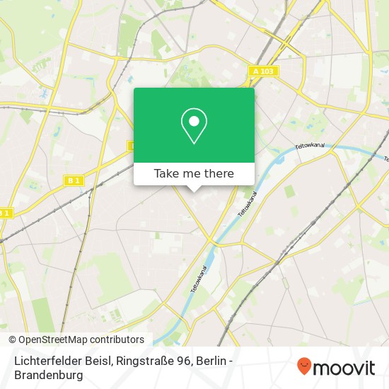 Lichterfelder Beisl, Ringstraße 96 map