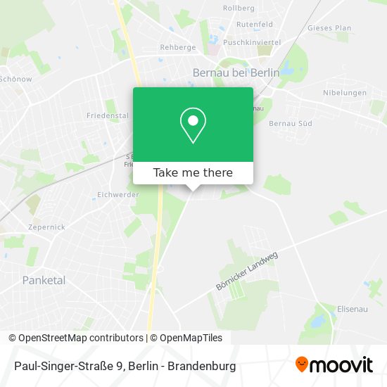 Карта Paul-Singer-Straße 9