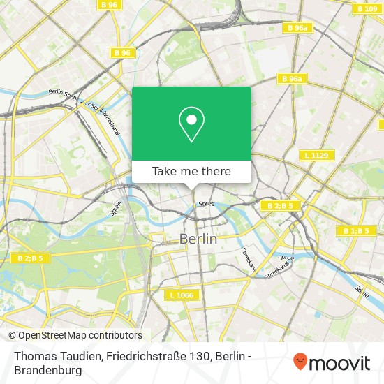 Thomas Taudien, Friedrichstraße 130 map