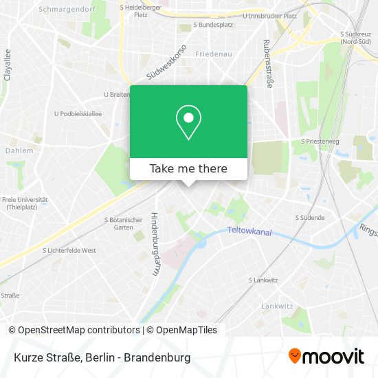 Kurze Straße map