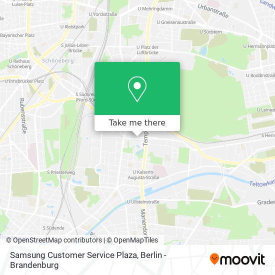 Samsung Customer Service Plaza map