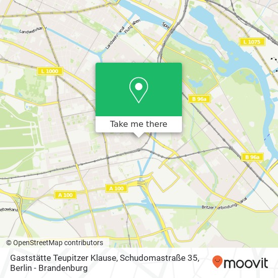 Gaststätte Teupitzer Klause, Schudomastraße 35 map