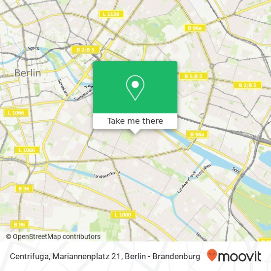 Centrifuga, Mariannenplatz 21 map