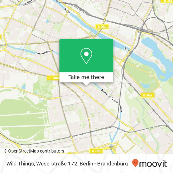 Wild Things, Weserstraße 172 map