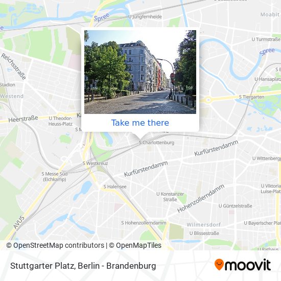 Stuttgarter Platz map