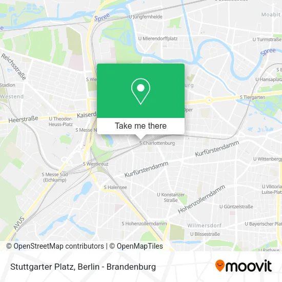 Stuttgarter Platz map