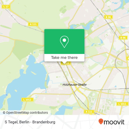 S Tegel map