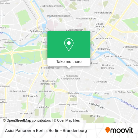 Карта Asisi Panorama Berlin