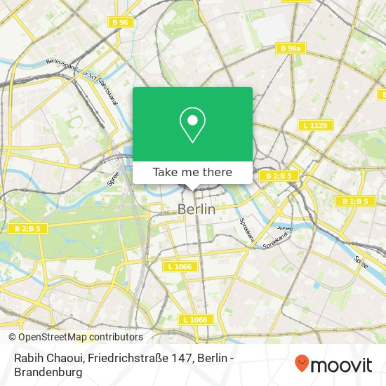 Rabih Chaoui, Friedrichstraße 147 map