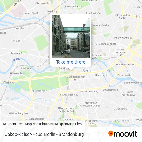 Карта Jakob-Kaiser-Haus
