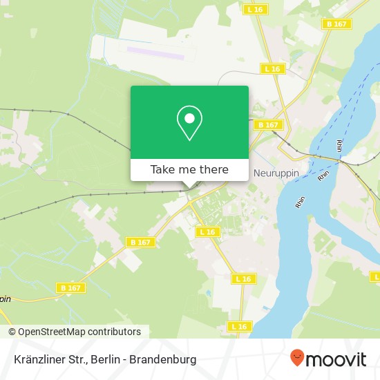 Kränzliner Str. map