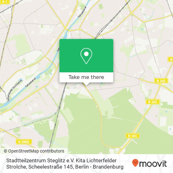 Stadtteilzentrum Steglitz e.V. Kita Lichterfelder Strolche, Scheelestraße 145 map