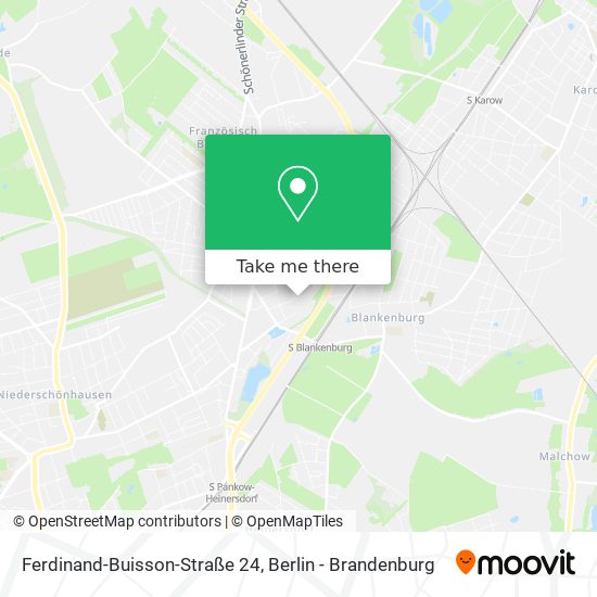 Карта Ferdinand-Buisson-Straße 24