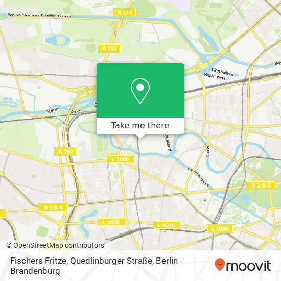 Fischers Fritze, Quedlinburger Straße map