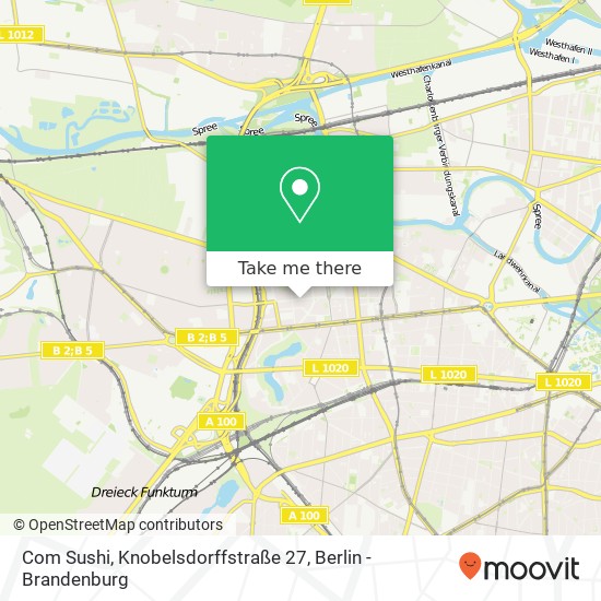 Com Sushi, Knobelsdorffstraße 27 map