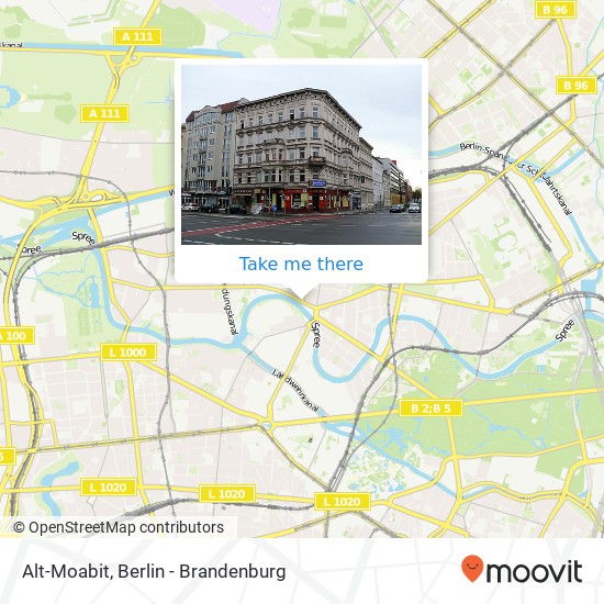 Alt-Moabit, Moabit, 10555 Berlin map