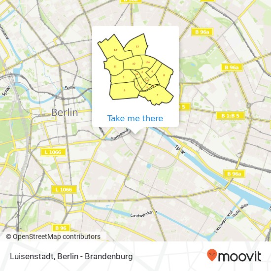 Luisenstadt, Wassergasse map