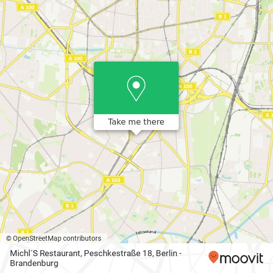 Michl´S Restaurant, Peschkestraße 18 map