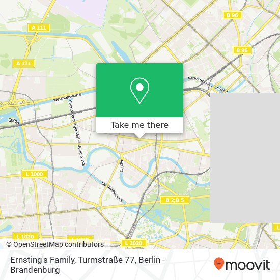 Ernsting's Family, Turmstraße 77 map