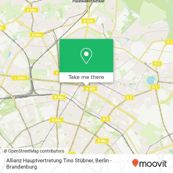 Allianz Hauptvertretung Tino Stübner, Wisbyer Straße 37 map