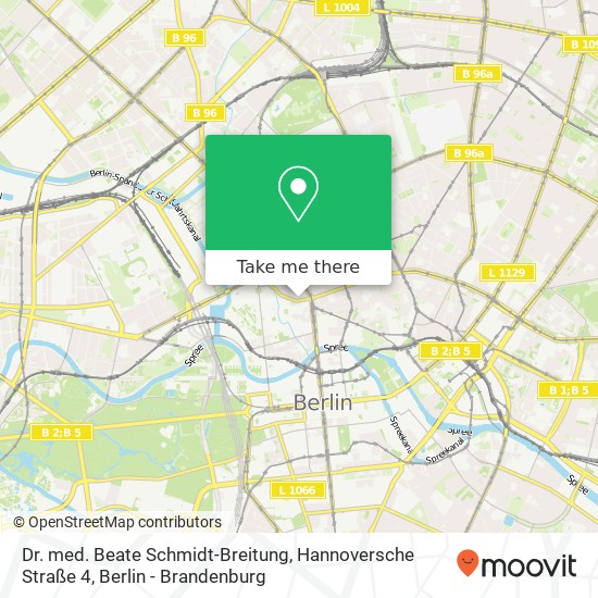 Dr. med. Beate Schmidt-Breitung, Hannoversche Straße 4 map