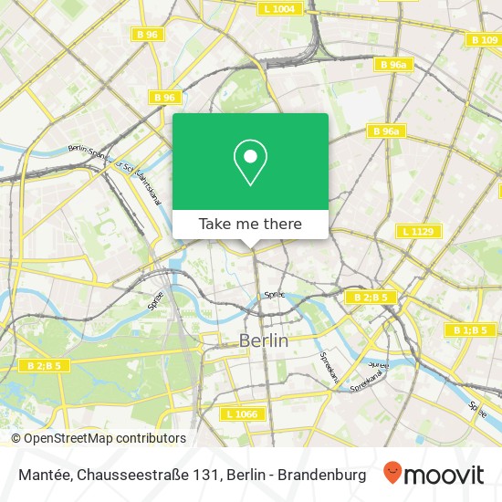 Mantée, Chausseestraße 131 map