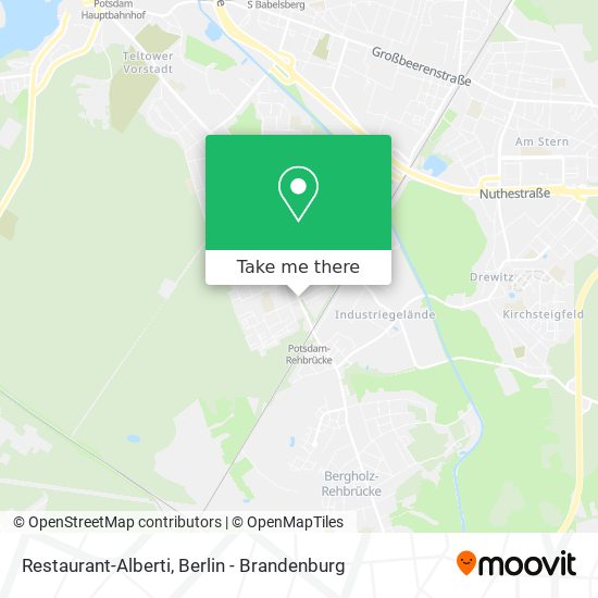 Restaurant-Alberti map