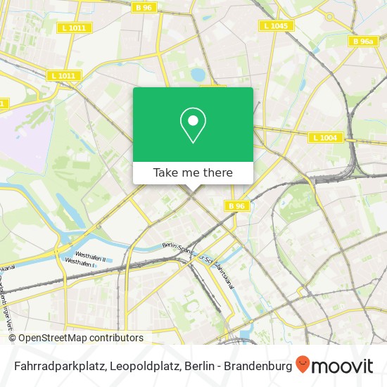 Карта Fahrradparkplatz, Leopoldplatz