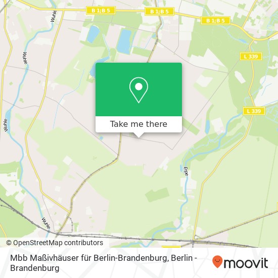 Карта Mbb Maßivhäuser für Berlin-Brandenburg