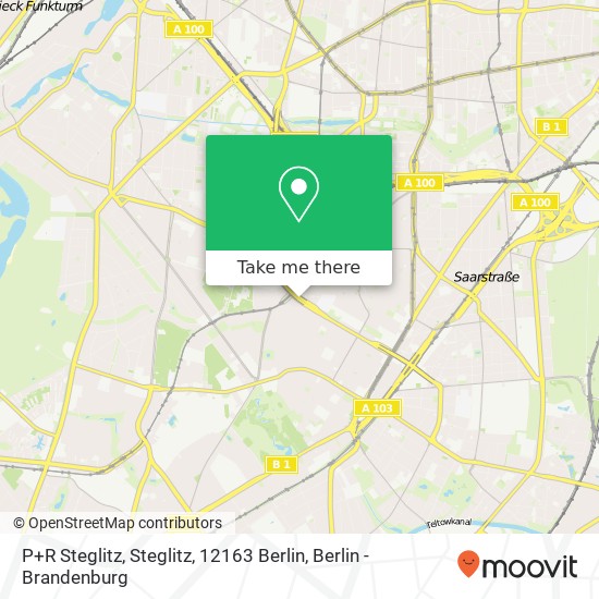 P+R Steglitz, Steglitz, 12163 Berlin map