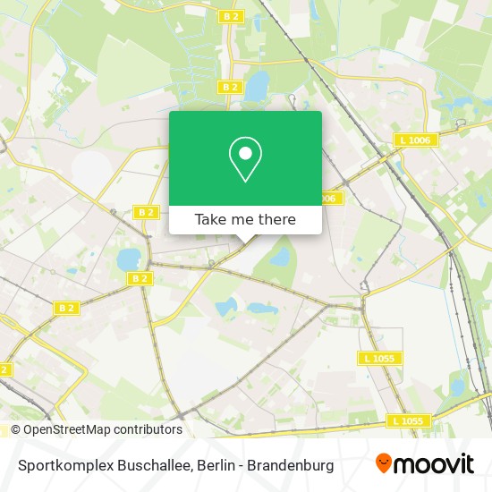 Sportkomplex Buschallee map