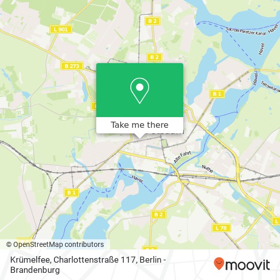 Krümelfee, Charlottenstraße 117 map