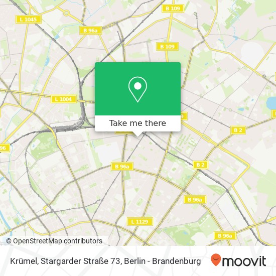 Krümel, Stargarder Straße 73 map