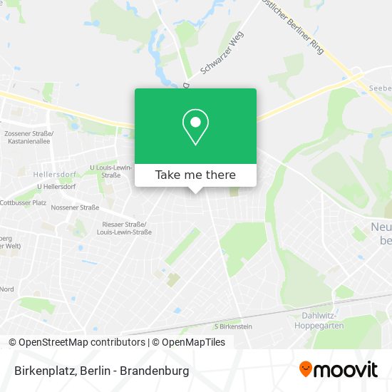 Birkenplatz map