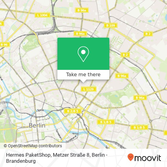 Hermes PaketShop, Metzer Straße 8 map