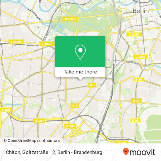 Карта Chiton, Goltzstraße 12