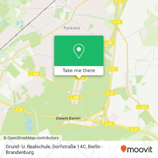 Карта Grund- U. Realschule, Dorfstraße 14C