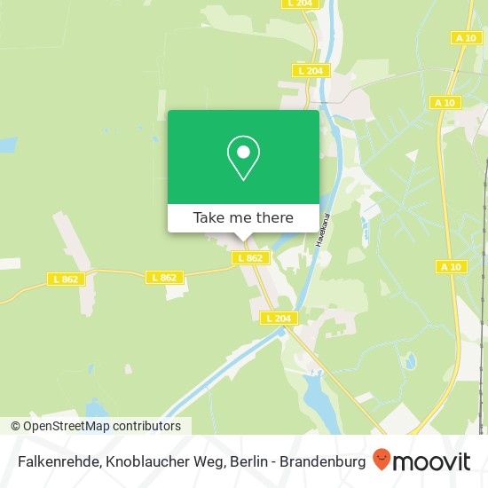 Falkenrehde, Knoblaucher Weg map